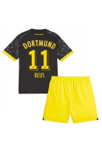 Fotbalové Dres Borussia Dortmund Marco Reus #11 Dětské Venkovní Oblečení 2023-24 Krátký Rukáv (+ trenýrky)